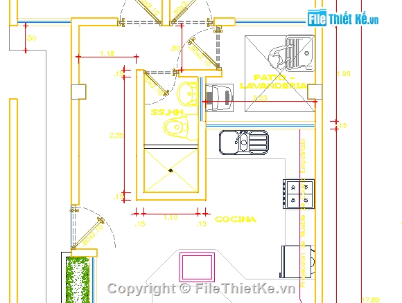 nhà cấp 4 đẹp,mẫu nhà cấp 4,cad mẫu nhà